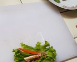 รูปขั้นตอนการทำที่ 5 ของ สลัดม้วนอกไก่ย่าง