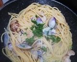 Foto del passaggio 6 della ricetta 426 * Spaghetti con vongole e lupini (4°metodo) 🐚🍅🍝