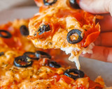 Foto del paso 2 de la receta: Pizza nube en Airfryer