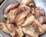 A picture of step 1 of Grilled Pork Belly.