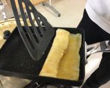 A picture of step 5 of Japanese Rolled Omelet.