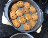A picture of step 5 of Eggless Coconut Cookies.
