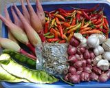 Foto langkah ke 1 dari resep Sambel combrang mix teri & pete.