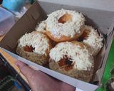 Foto langkah ke 8 dari resep Donat Ekonomis Untuk Dijual 1000an.