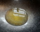 A picture of step 2 of Dalia upma (lapsi upma).