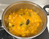 A picture of step 5 of Butternut Squash Indian style.