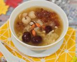 Foto langkah ke 8 dari resep Peach Gum Dessert 🍑🪷 (Healthy Collagen Dessert).