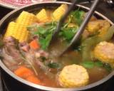 Pork rib soup with pickled mustard greens recipe step 7 photo