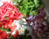 A picture of step 1 of Curd sandwich.