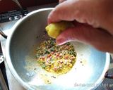 A picture of step 3 of Lemon Rice.