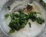 A picture of step 1 of Yogurt dip.