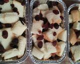 Foto langkah ke 2 dari resep Bread puding kismis.