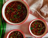 A picture of step 3 of Hot and Sour Soup.