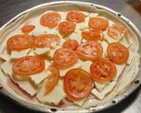 Foto del paso 4 de la receta: Tarta de jamón y queso