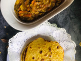 Turkish Flat Bread n Beef Vegitable soup