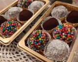 Une image de l'étape 7 de Truffe au chocolat.