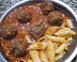 Foto del paso 9 de la receta: Fideos con salsa de albóndigas de carne! 🍲😁😋