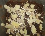 A picture of step 3 of Chocolate Fudge#4weekschallenge#charityrecipe.