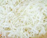 A picture of step 1 of Abacha and Roasted fish.
