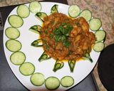 A picture of step 2 of Koyla chicken karahi.