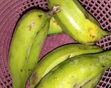 A picture of step 1 of Raw Banana cutlets.
