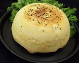 A picture of step 18 of Dajjad khubus pilaf without oven.
