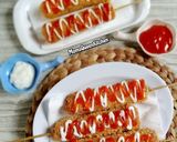Foto langkah ke 5 dari resep Corndog roti tawar.