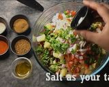A picture of step 2 of Chana Chaat.