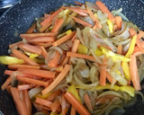 Foto del paso 1 de la receta: Verduras con salsa de soja