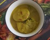 A picture of step 6 of Stuffed Dal-Dhokli.