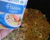Une image de l'étape 1 de One pot pasta aux fruits de mer.