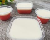 Foto langkah ke 6 dari resep Puding Cocopandan Vla Susu.