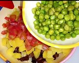 A picture of step 2 of Italian Red Bean Pasta Salad.