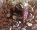 A picture of step 1 of Spooky Nutty Truffle Heads.