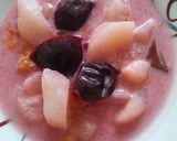 Mézes, körte, szilva leves recept fázis 4 fotója