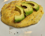 Foto del paso 11 de la receta: Tortilla de copos de batata, jamón y quesos