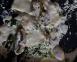 A picture of step 4 of Cheesy Mushroom French Fries.
