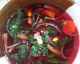 Foto langkah ke 6 dari resep Sayur bayam merah.