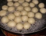 A picture of step 3 of Ras malai.