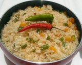 A picture of step 5 of Chinese Fried Rice.