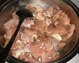Foto del paso 1 de la receta: Pollo con nata, brócoli y bacon