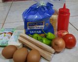 Foto langkah ke 1 dari resep Pizza teflon roti tawar🍕.