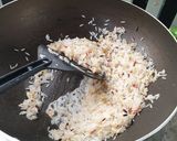 รูปขั้นตอนการทำที่ 3 ของ ข้าวมันเบคอน