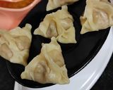 এগ মেয়োনিজ মিক্সড সব্জি স্টিম মোমো(steam momo recipe in Bengali) রেসিপির ধাপ 6 ছবি