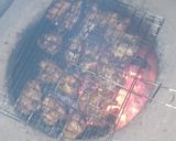 A picture of step 4 of Tikka boti on tandoor.