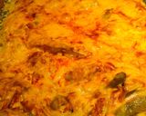 A picture of step 11 of Creamy Baked Cheesy Chicken 🐔 Spaghetti 🍝.