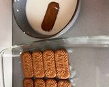 Keksztorta sűrített tejes és tejszínes krémmel 🍋🍰 recept fázis 4 fotója