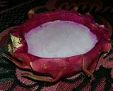 Foto langkah ke 8 dari resep Puding buah naga.