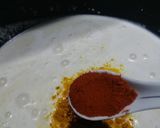 A picture of step 5 of Coconut Curry.