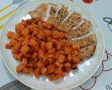 Sült pulykamell filé édesburgonyával recept fázis 2 fotója
